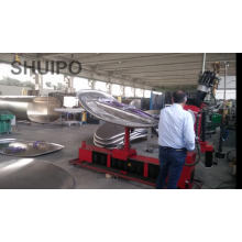 Clad Steel Plate ASME Boiler and Pressure Vessel Code Semi-Elliptical Ellipsoidal Tank Heads Dished end flanging machine